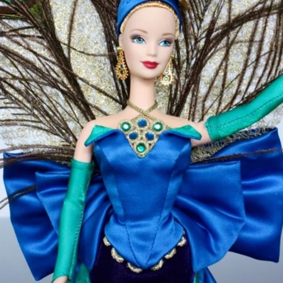 peacock barbie